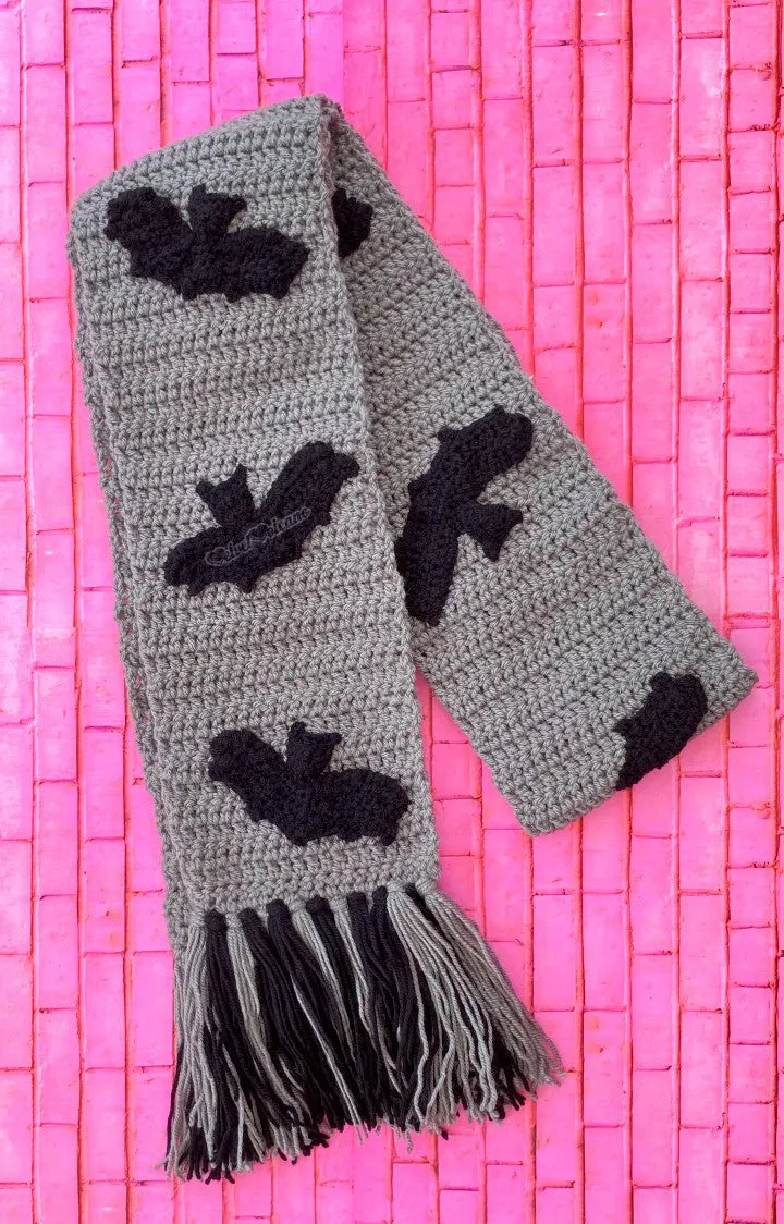 Chunky Bat Scarf (Custom Colour)
