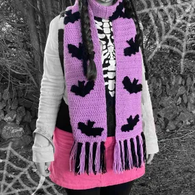Chunky Bat Scarf (Custom Colour)