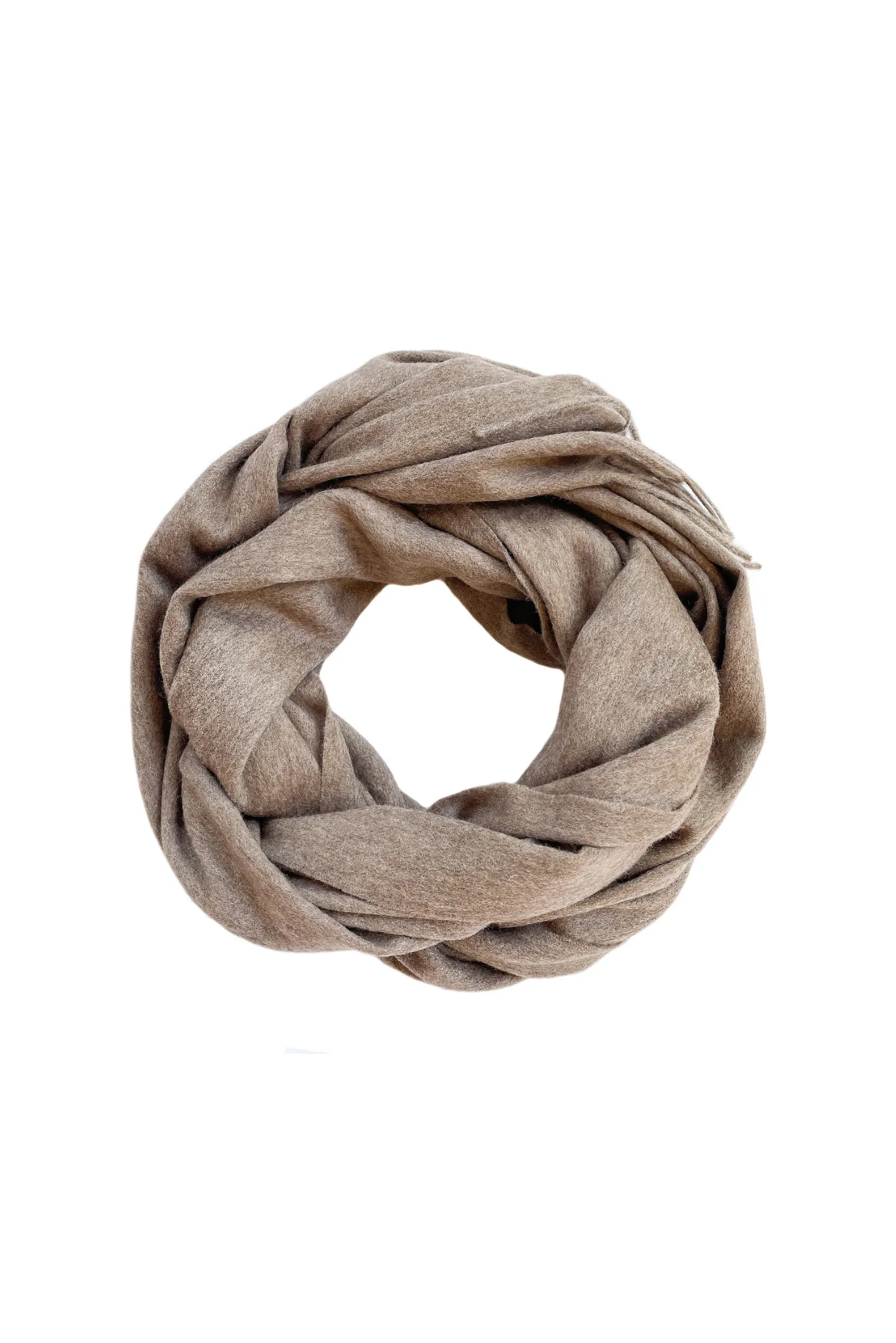 Good & Co - Chunky Wool Scarf Caramel