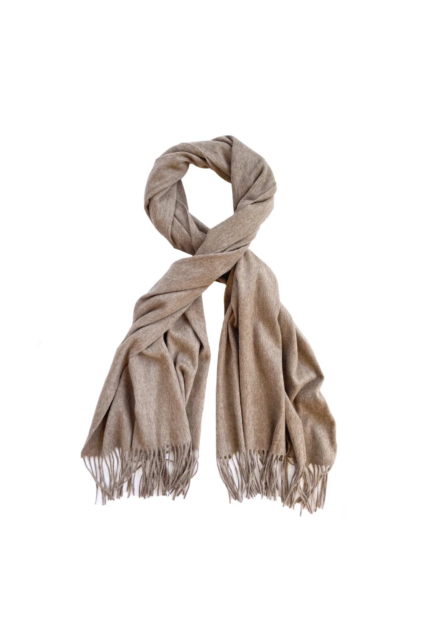 Good & Co - Chunky Wool Scarf Caramel