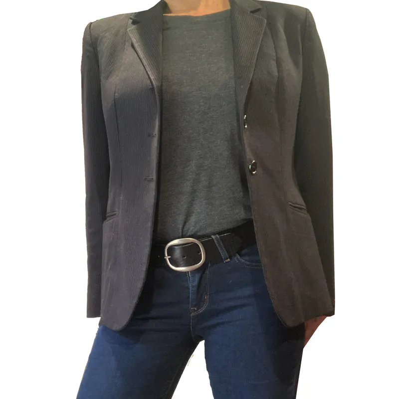 Heirloom Basic Belt - Black with Antique Nickel Buckle