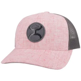 HOOEY LOGO "BLUSH" HAT (PINK/GRAY)