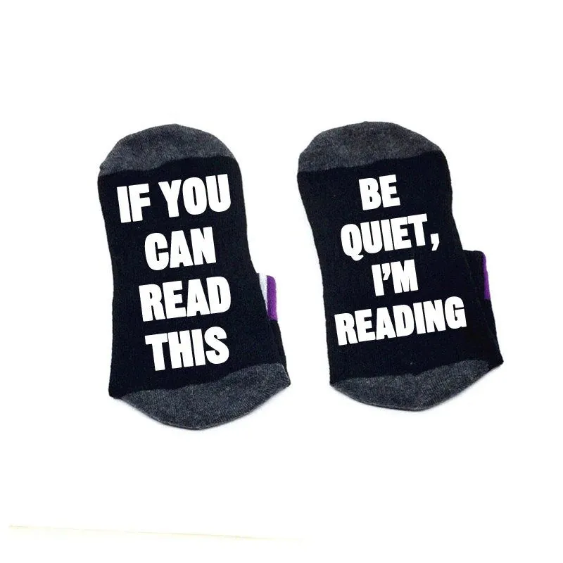 If you can read this, Be Quiet (Black Grey)