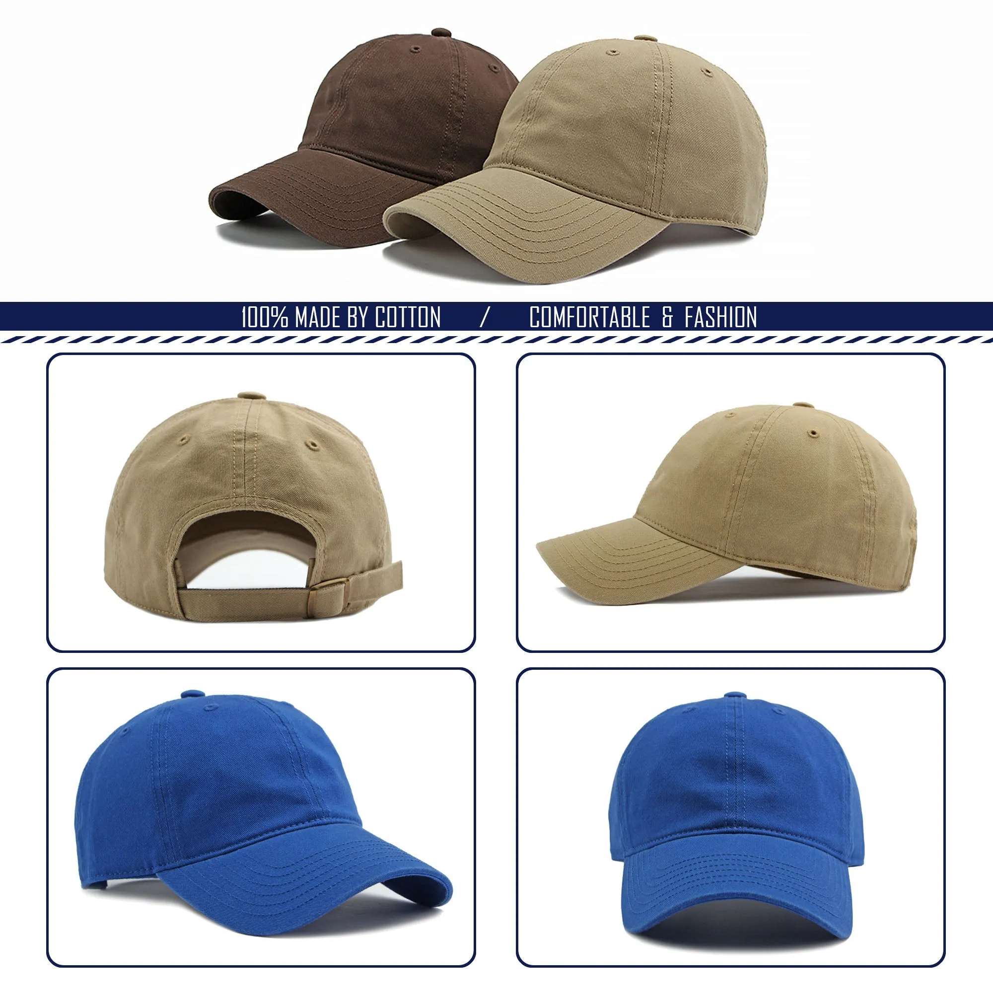 K920 | BASEBALL CAP - WASHED COTTON