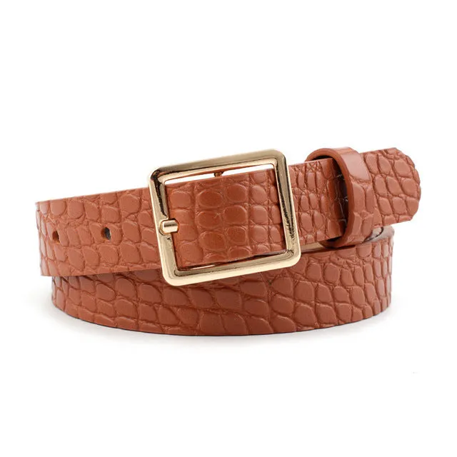 Leather  Square  Belts