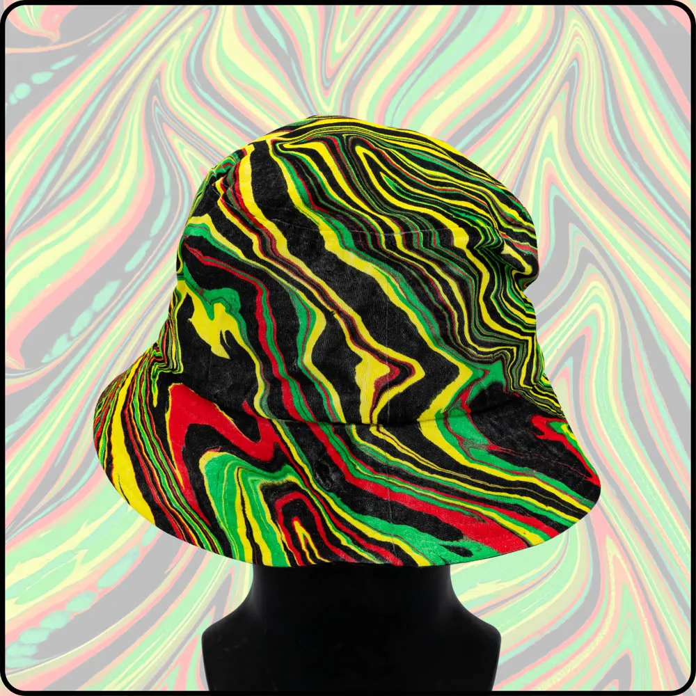Line'Osuar RGB Hydro-Dipped Bucket Hat