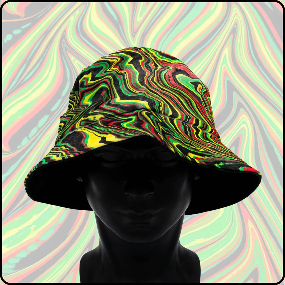 Line'Osuar RGB Hydro-Dipped Bucket Hat