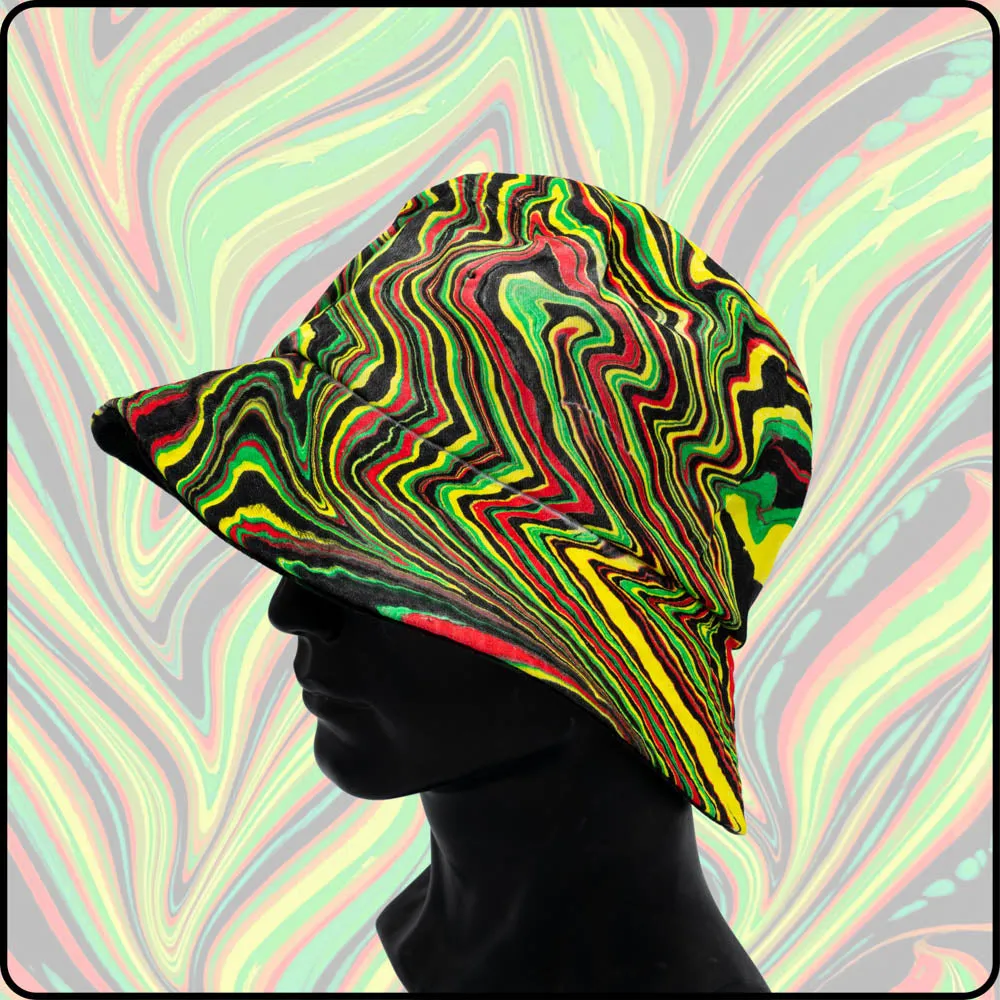 Line'Osuar RGB Hydro-Dipped Bucket Hat