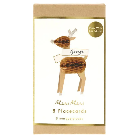 Meri Meri Honeycomb Reindeer   -8pk M1086/87