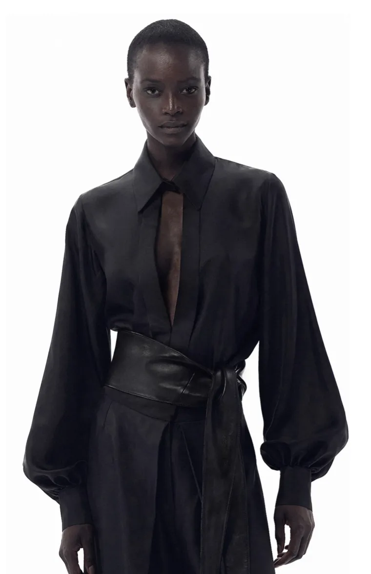 Oud Belt Leather Black