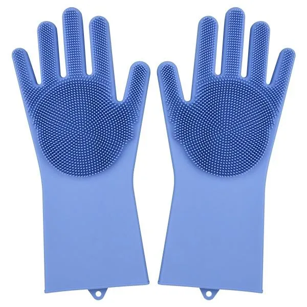 SILICONE DISH WASHING GLOVES